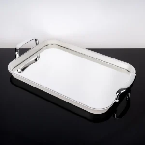 ZEYVE AYNALI AKRİLİK DİKD. ORTA TEPSİ 42x26cm *12