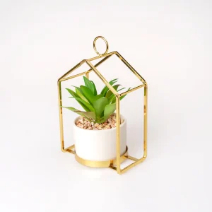 ZEYVE TEL EV SAKSILI KAKTÜS ÇİÇEK 20x12x8cm.*12/72