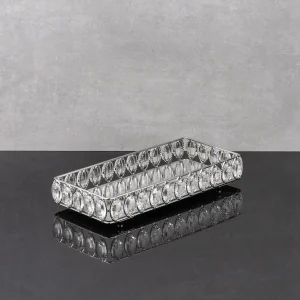 ZEYVE OVAL TAŞLI BATON TEPSİ KÜÇÜK 31x14x5cm.