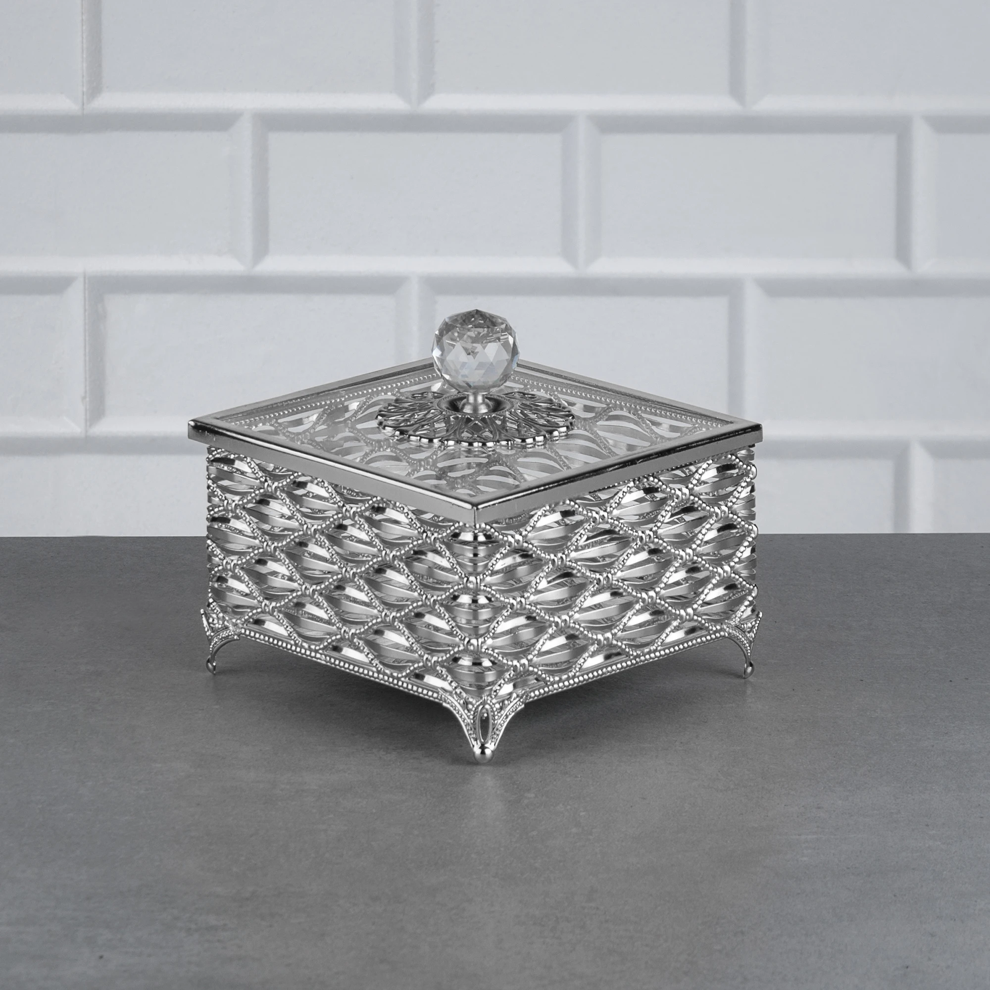 ZEYVE NİL KARE KÜÇÜK YÜKSEK ŞEKERLİK15x15x13cm*12