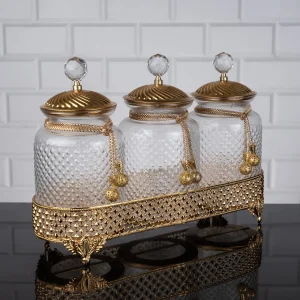 ZEYVE PİRAMİT 3LÜ CAM BAHARATLIK 38x14x28cm-4