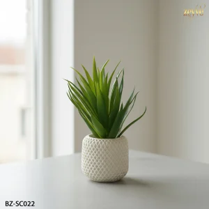 ZEYVE SAKSILI SAZ ÇİÇEK 18x8x8cm.