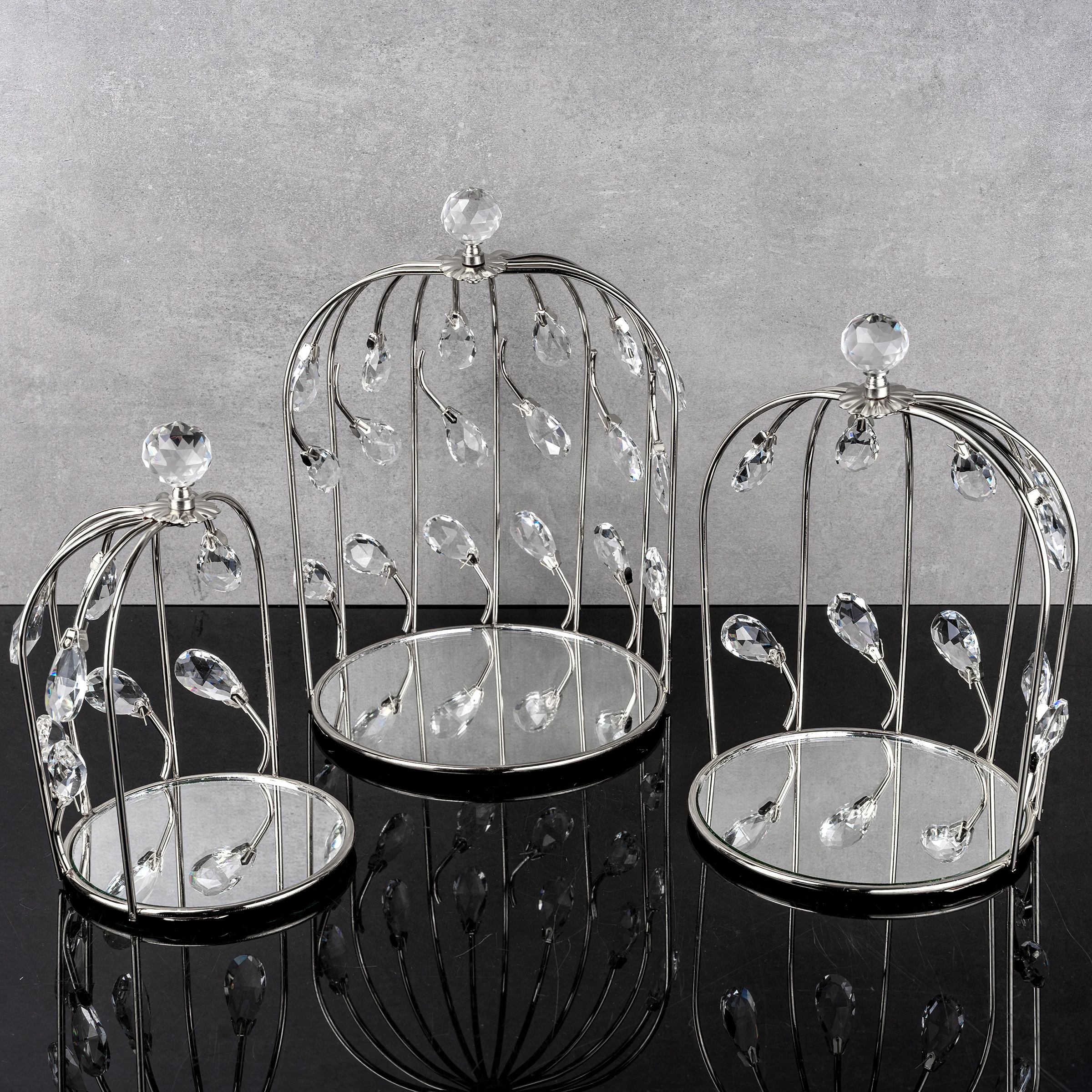 ZEYVE YERLİ TAŞLI 3 LÜ KAFES 30x20-26x12-22x14cm.