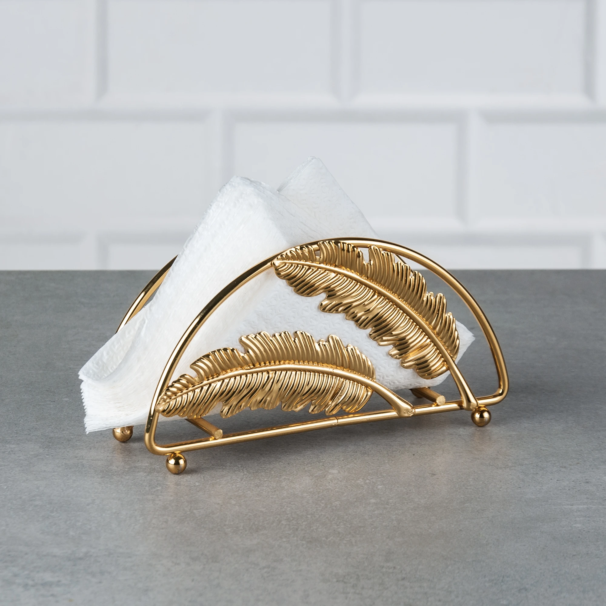 ZEYVE YAPRAK SERİSİ ÜÇGEN PEÇETELİK 16x8x5cm*84