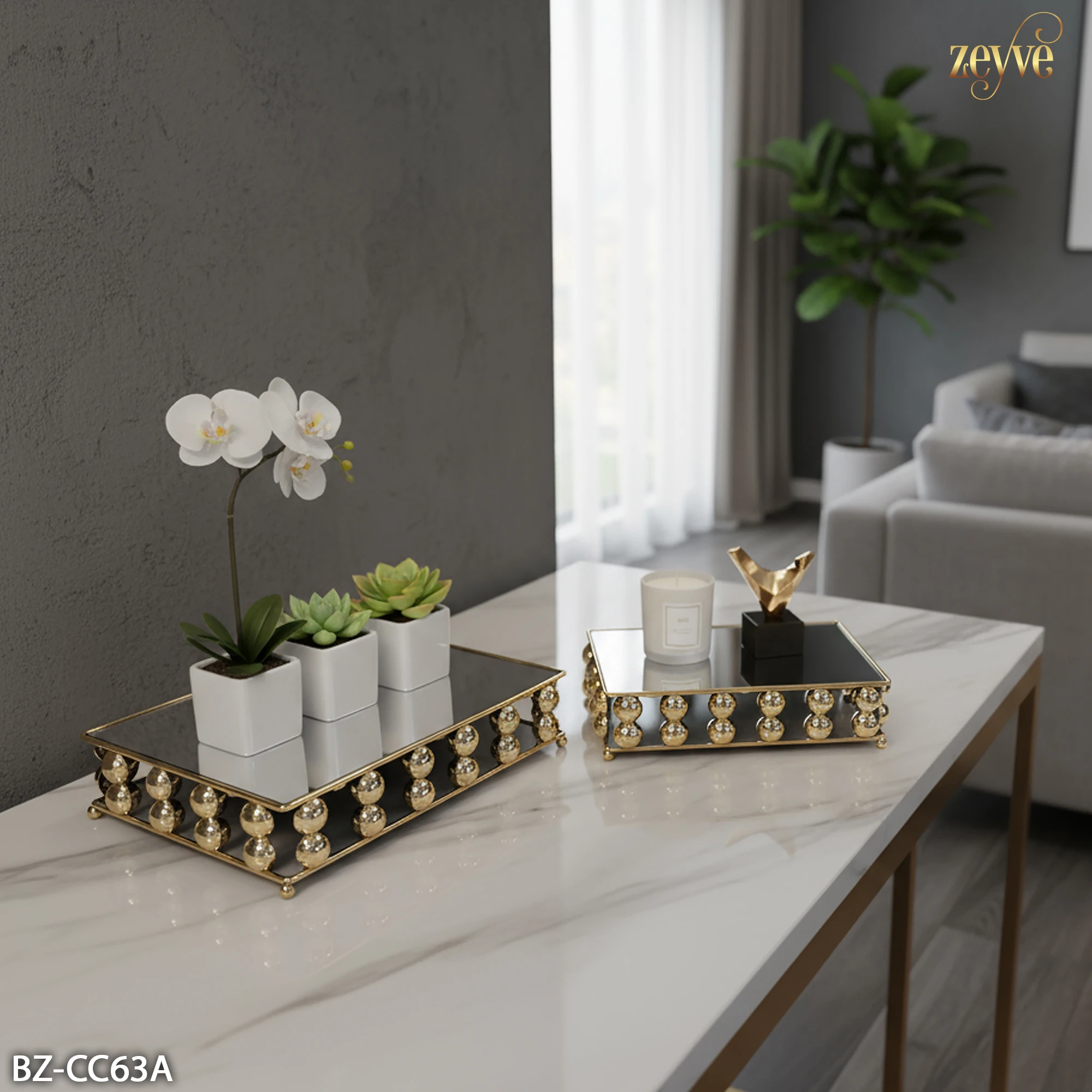 ZEYVE BONCUK DİKD. 2Lİ JARDİNYER 22x32x8-28x38x8*6 - Görsel 2