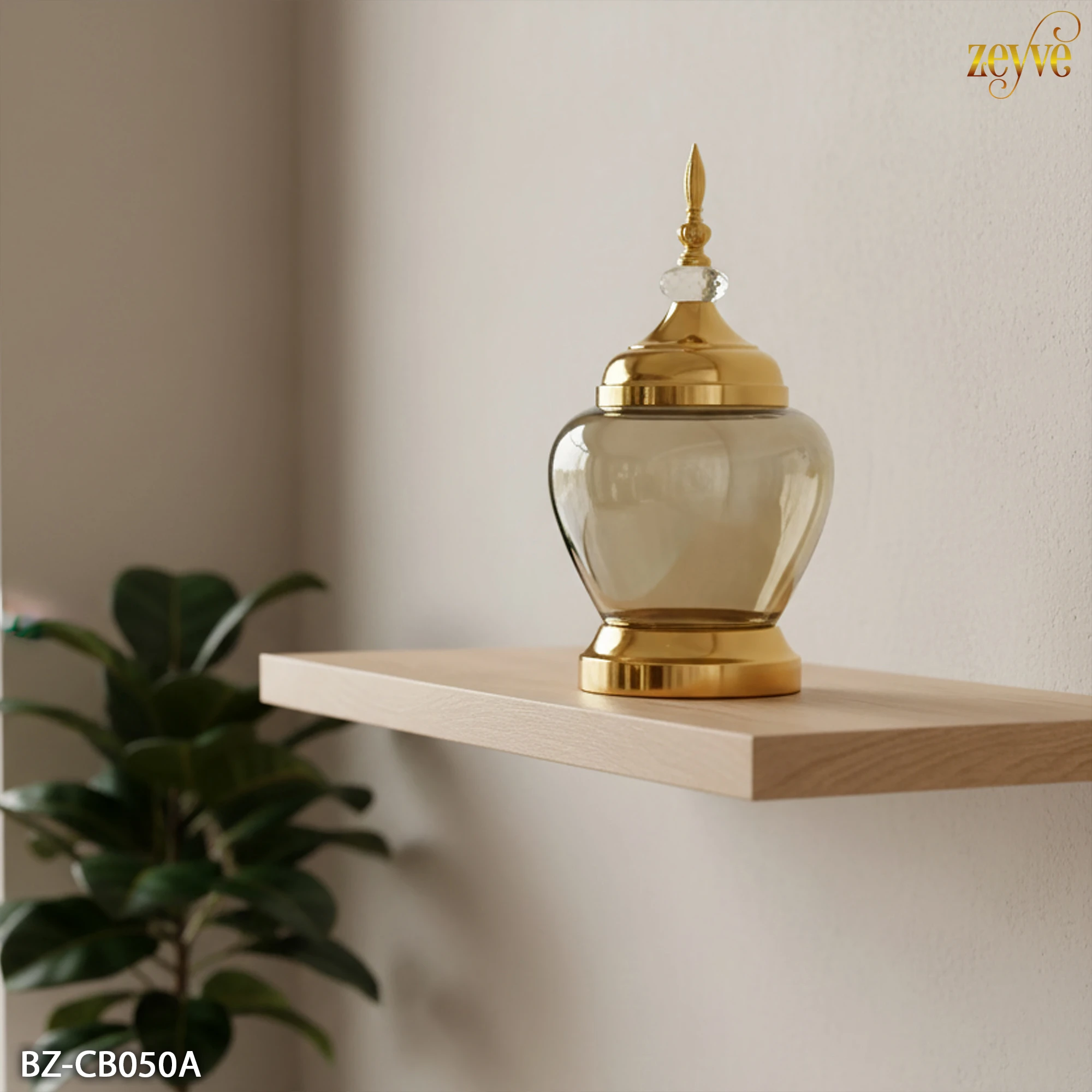 ZEYVE YAKUT LÜSTER CAM DRAJELİK 35x18cm - Görsel 2