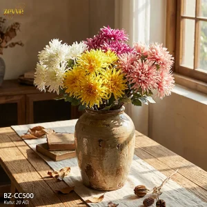 ZEYVE LÜX DEMET ÇİÇEK 50cm 5RENK 9KAFA *20/120