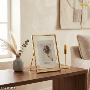 ZEYVE METAL AYAKLI RESİM ÇERÇEVESİ 5X7" *48