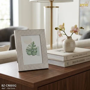 ZEYVE METAL ÇİZGİLİ RESİM ÇERÇEVESİ 4X6" *48