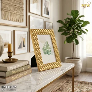 ZEYVE METAL BAKLAVA RESİM ÇERÇEVESİ 4X6" *48