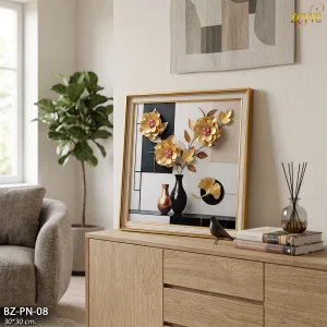 ZEYVE 30x30cm 3D TABLO 5 MODEL KARIŞIK*36