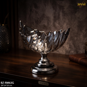 ZEYVE ROMA YAPRAK OVAL GONDOL 28x24x20cm.